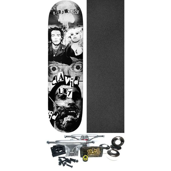 Birdhouse Skateboards David Loy Sunday Matinee Skateboard Deck - 8.475" x 32" - Complete Skateboard Bundle